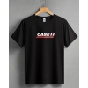 Case Traktör Baskılı Sıfır Yaka Tişört -TM2005