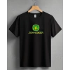 John Deere Traktör Baskılı Sıfır Yaka Tişört -TM2049