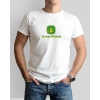 John Deere Traktör Baskılı Sıfır Yaka Tişört -TM2049