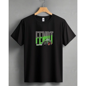 Fendt Traktör Baskılı Sıfır Yaka Tişört -TM2062
