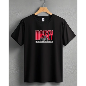 Massey Ferguson Traktör Baskılı Sıfır Yaka Tişört -TM2052