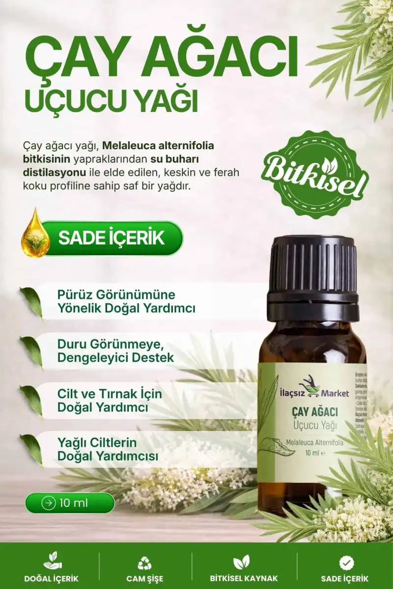 Çay Ağacı Yağı / 10 ml (Tıbbi)
