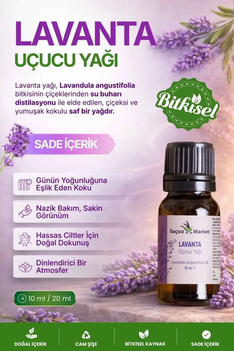 Lavanta Yağı (Angustofolia) / 10 ml (Tıbbi)
