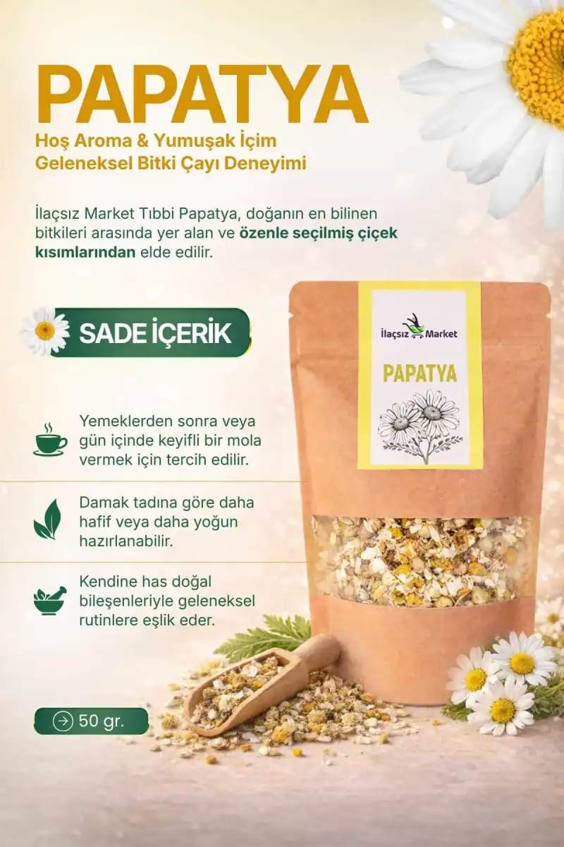 Papatya (Tıbbi) / 50 gr.
