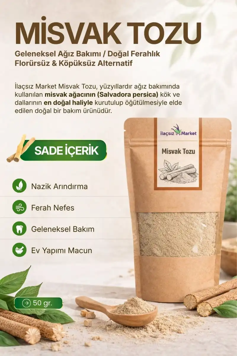 Misvak Tozu / 50 gr.