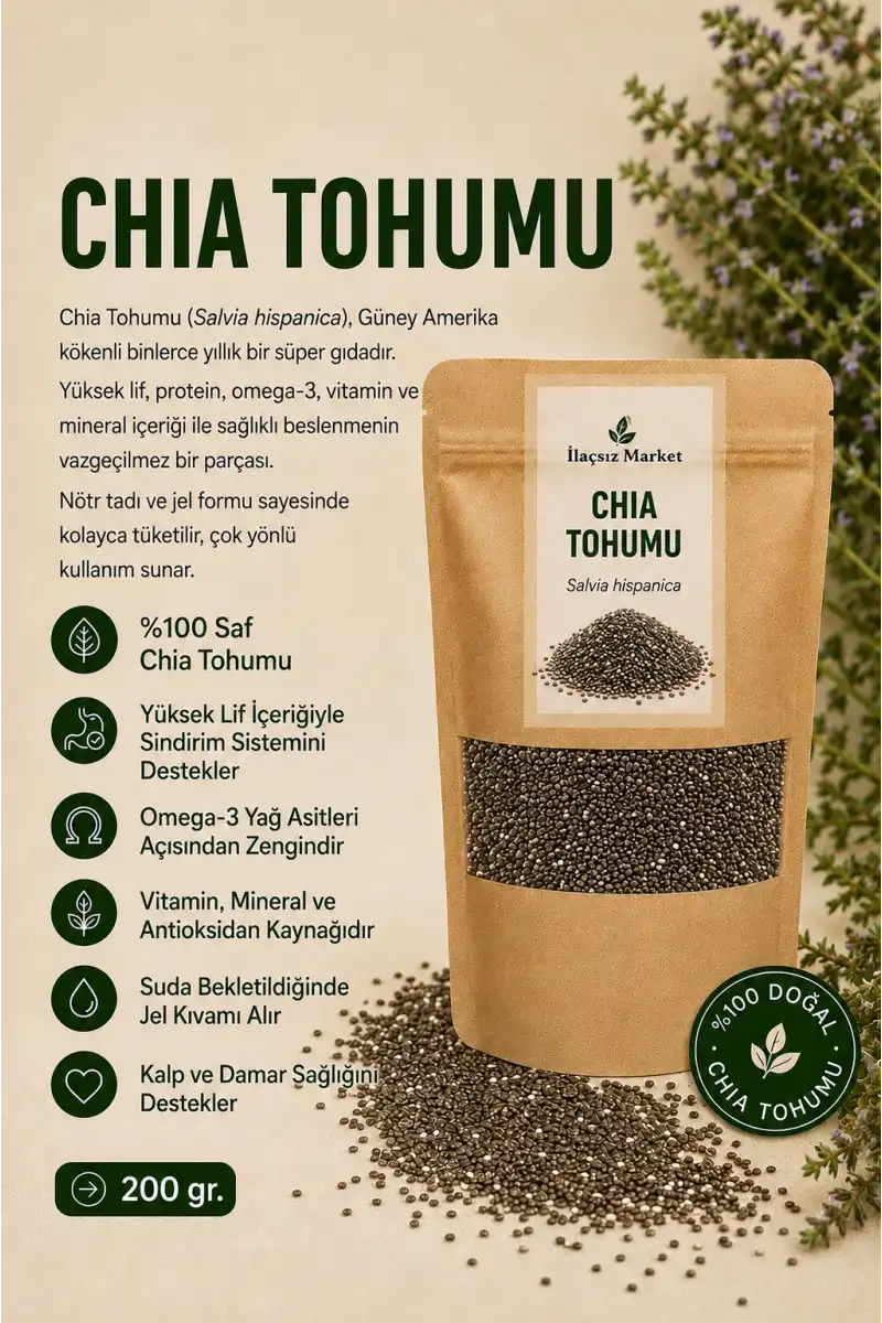 Chia Tohumu / 50 gr.