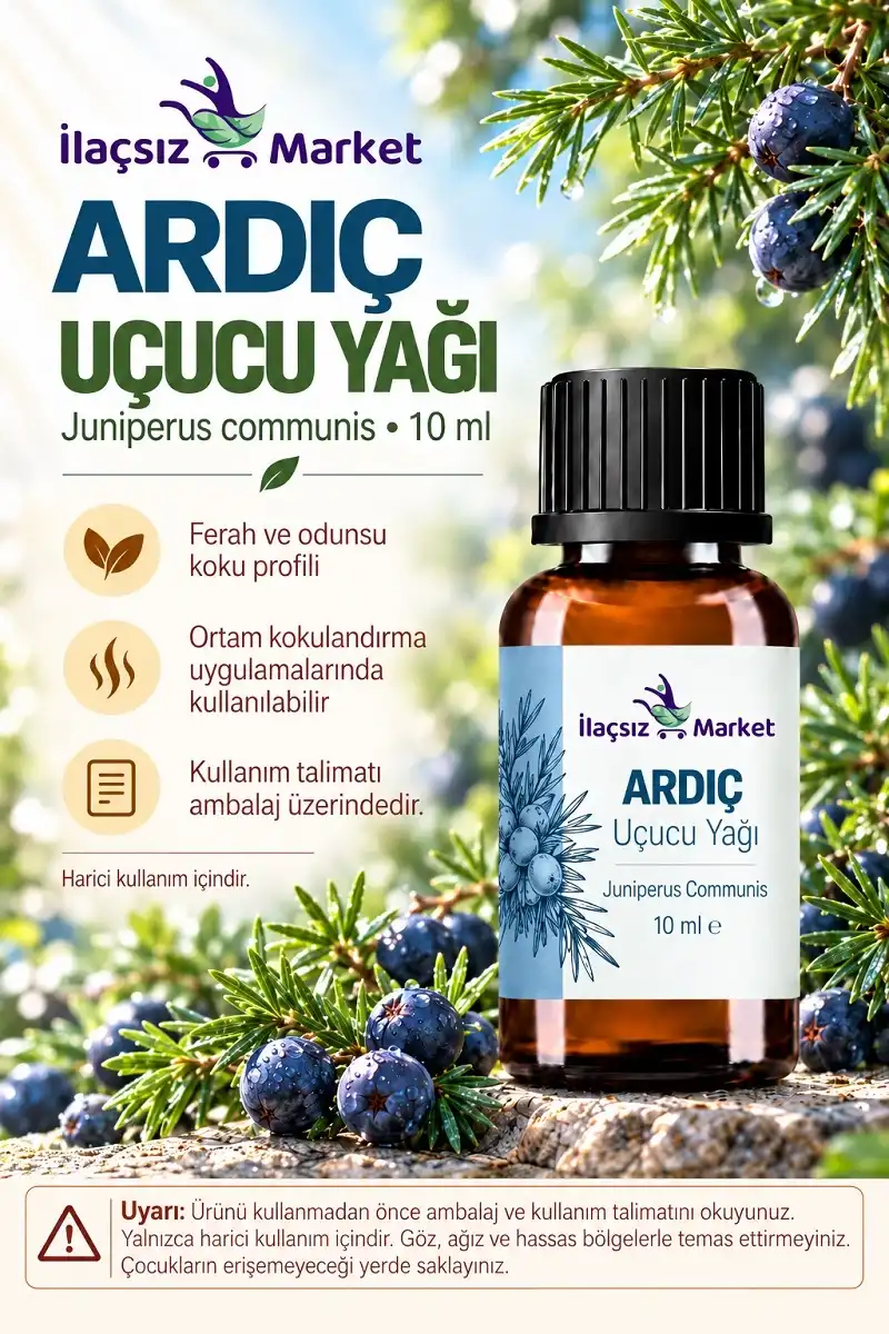 Ardıç Yağı (Juniperus Communis) / 10 ml