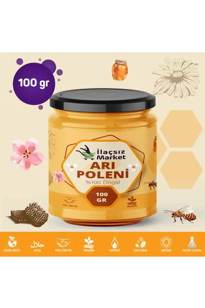 Doğal Arı Poleni / 100 gr