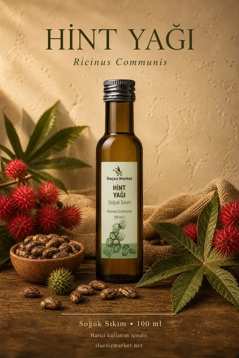 Hint Yağı (Ricinus Communis) – Soğuk Sıkım