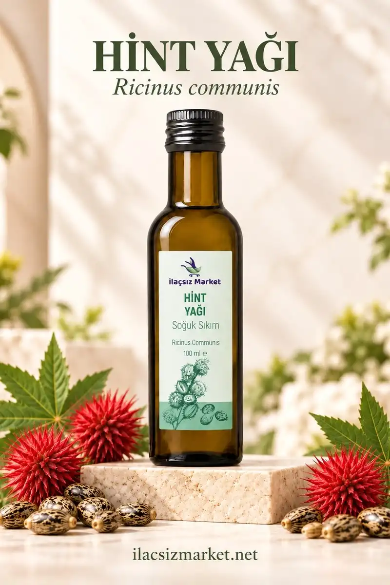 Hint Yağı (Ricinus Communis) – Soğuk Sıkım