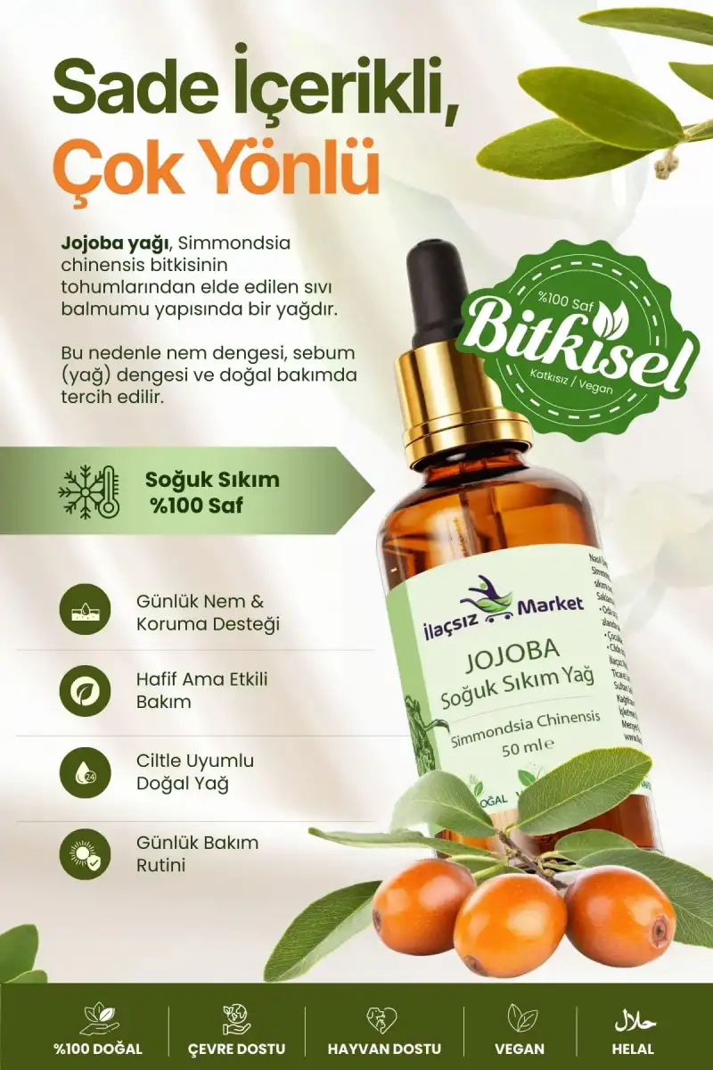 Jojoba Yağı / 50 ml.