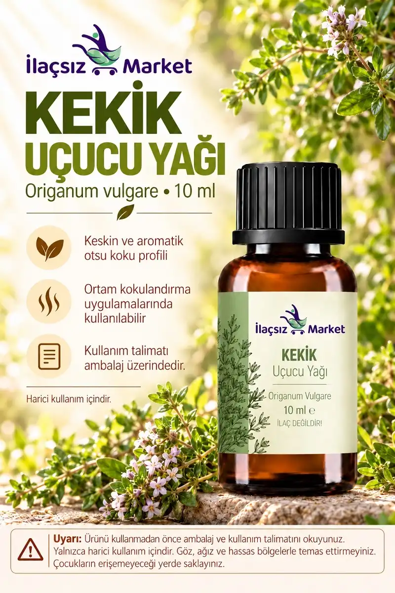 Kekik Yağı (Origanum Vulgare) / 10 ml