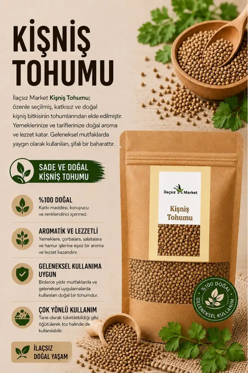 Kişniş Tohumu / 50 gr
