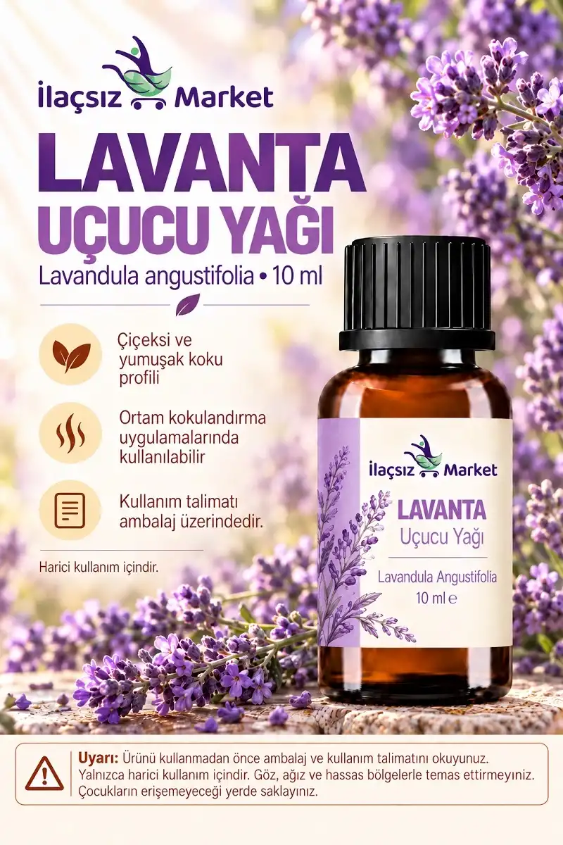 Lavanta Yağı (Lavandula Angustifolia) / 10 ml