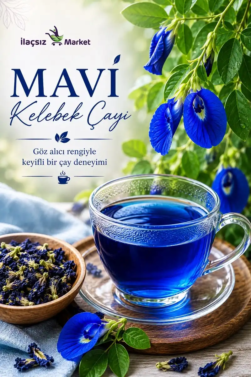 Mavi Kelebek Çiçeği (Clitoria Ternatea) / 50 gr
