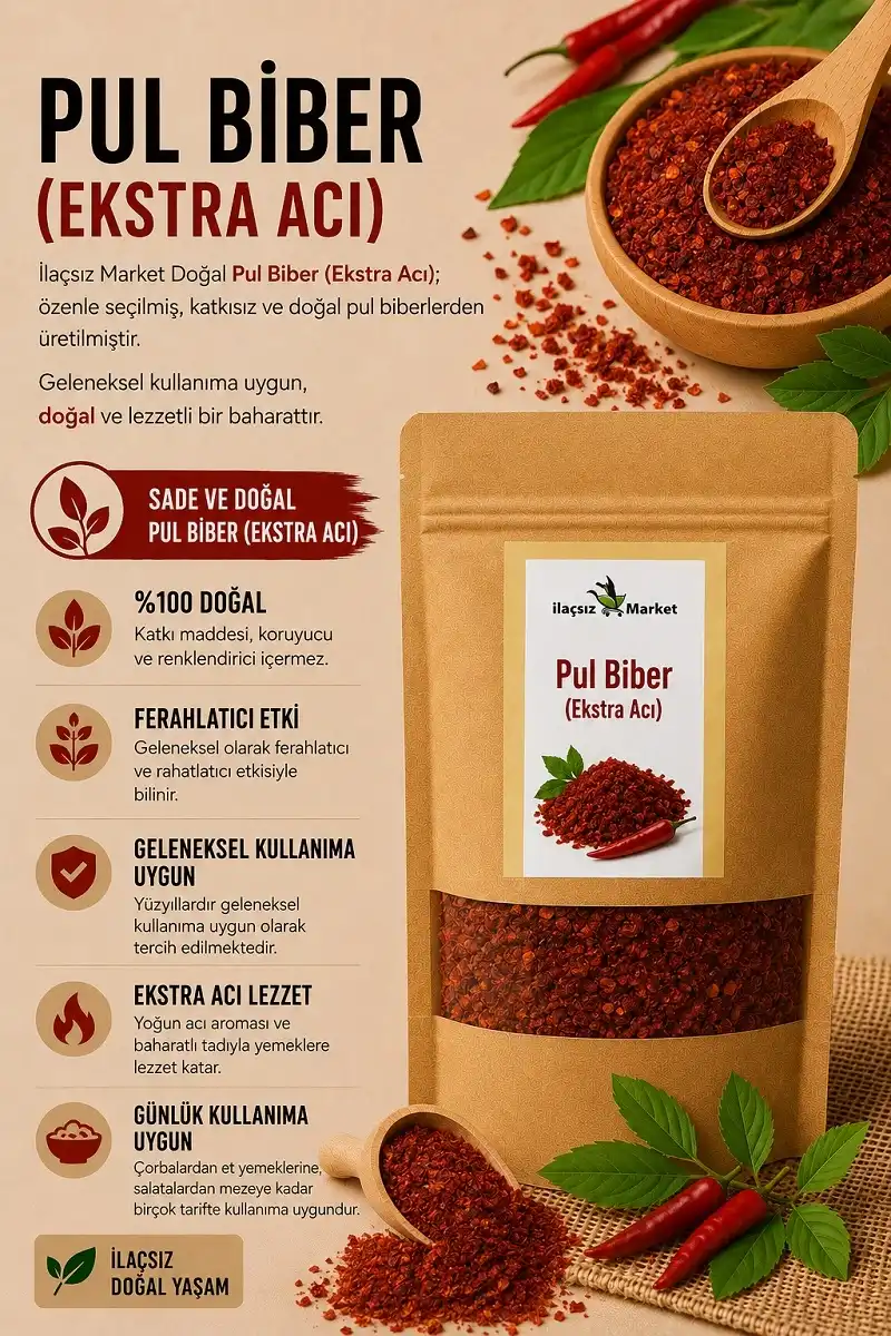 Pul Biber (Ekstra Acı) / 50 gr.