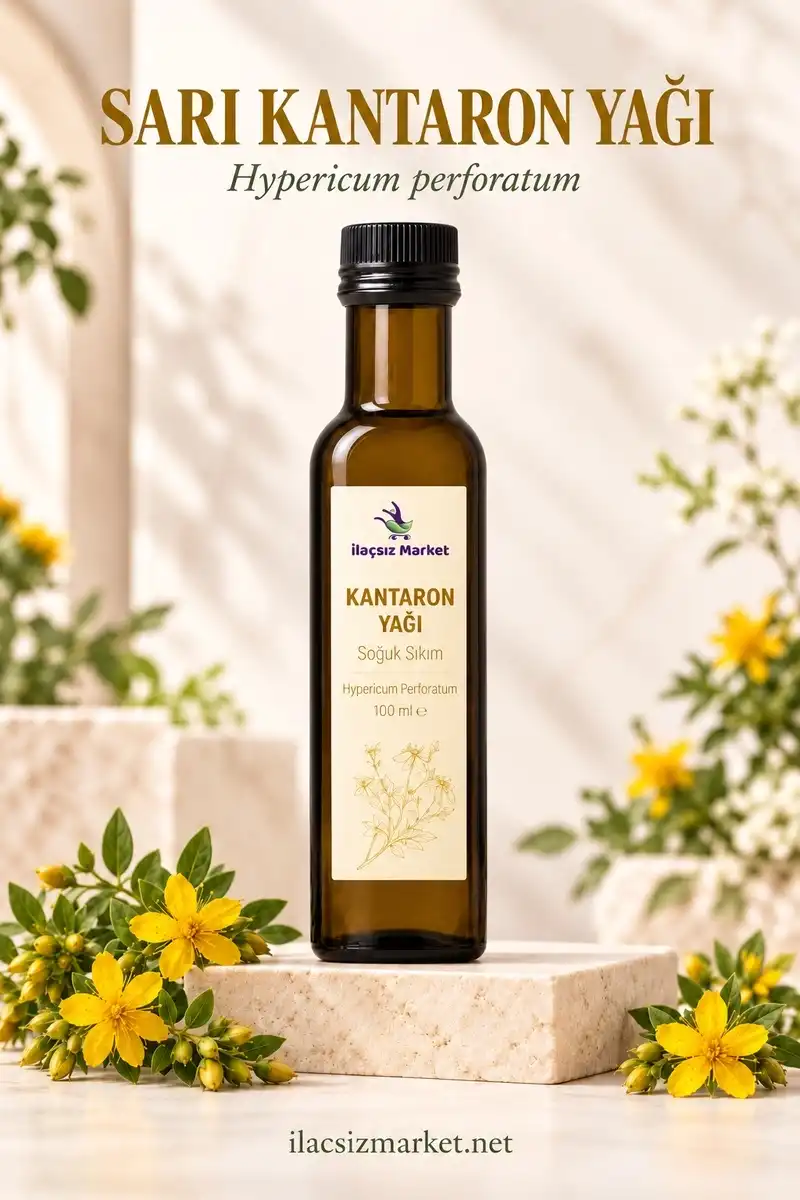 Sarı Kantaron Yağı (Hypericum Perforatum) – Maserasyon / 100 ml