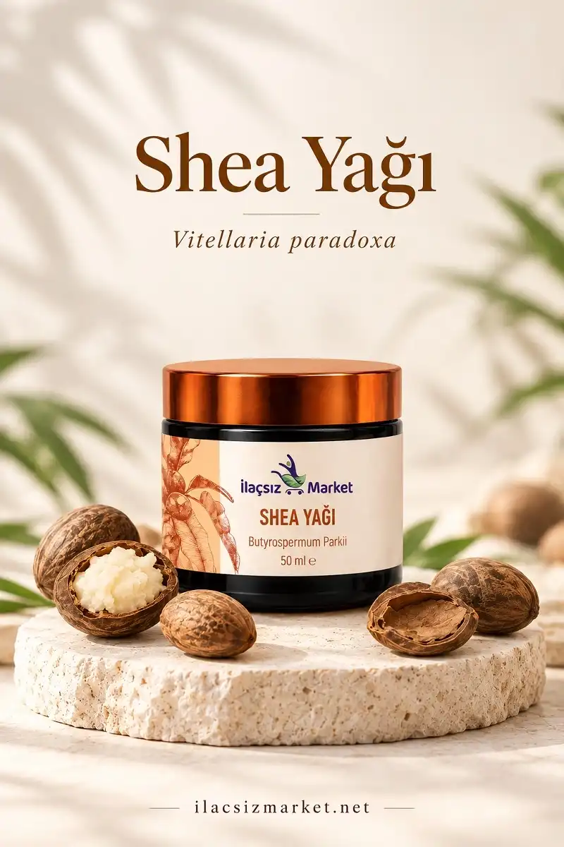 Shea Yağı (Butyrospermum Parkii) – Raw / 50 ml