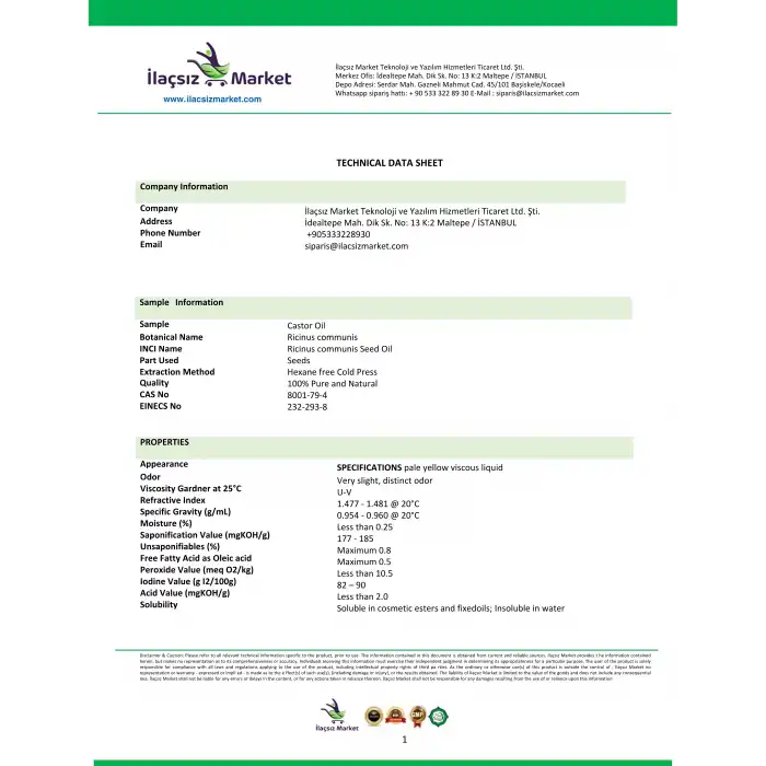 Hint Yağı / 100 ml. (HEXANSIZ)