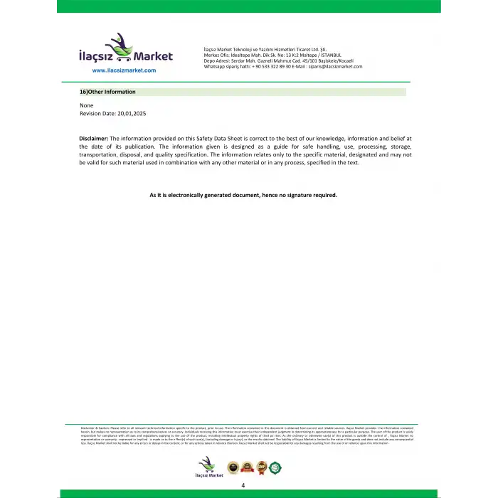 Hint Yağı / 100 ml. (HEXANSIZ)