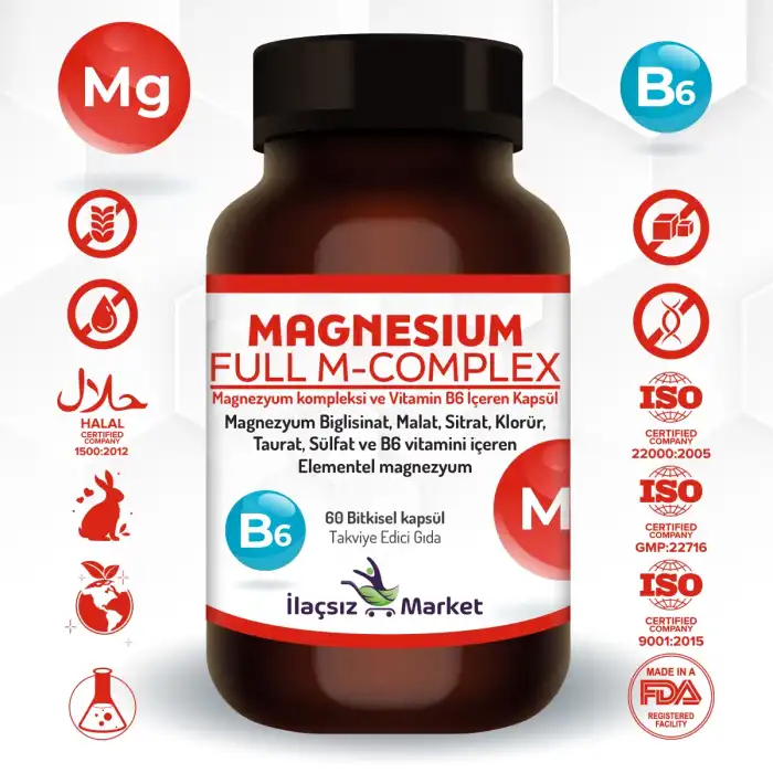 Muhteşem 5li (Omega 3, Magnezyum, D3+K2, İyot, C Vitamini)
