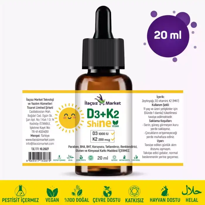 Muhteşem 5li (Omega 3, Magnezyum, D3+K2, İyot, C Vitamini)