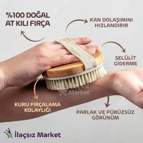 Doğal At Kılı Fırçası