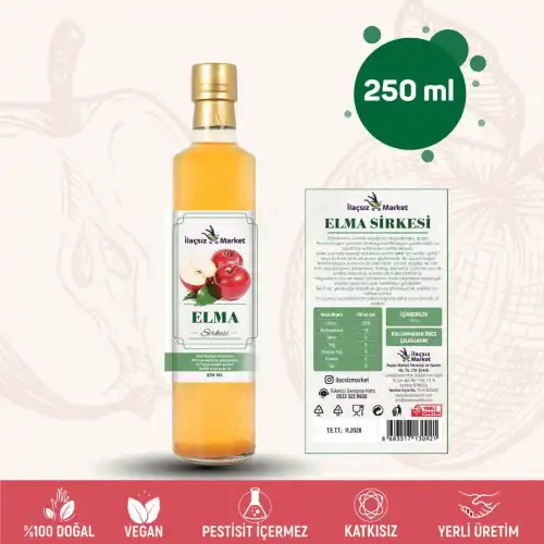 Elma Sirkesi / 250 ml (Çok Keskin)