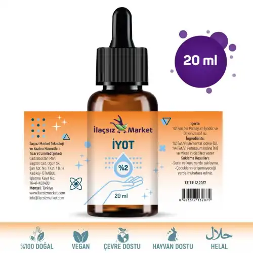Lugol İyot (%2lik) / 20 ml