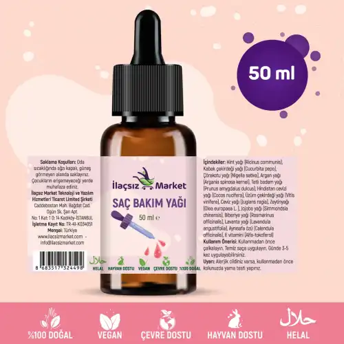 Saç Bakım Yağı / 50 ml