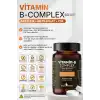 B COMPLEX VİTAMİN (Aktif B12 + Metilfolat + P5P + Biotin + B5) / 60 Çiğneme Tableti