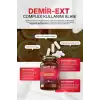 DEMİR-EXT KOMPLEX (Ferroz Bisglisinat) 60 Bitkisel Kapsül