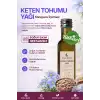 KETEN TOHUMU YAĞI SOĞUK SIKIM (Linum usitatissimum) – %100 Saf & Doğal / 100 ml