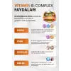 B COMPLEX VİTAMİN (Aktif B12 + Metilfolat + P5P + Biotin + B5) / 60 Çiğneme Tableti