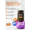 B COMPLEX VİTAMİN (Aktif B12 + Metilfolat + P5P + Biotin + B5) / 60 Çiğneme Tableti