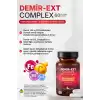 DEMİR-EXT KOMPLEX (Ferroz Bisglisinat) 60 Bitkisel Kapsül