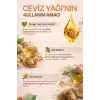 CEVİZ YAĞI SOĞUK SIKIM (Juglans Regia) – %100 Saf & Doğal – 100 ml