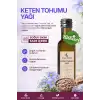 KETEN TOHUMU YAĞI SOĞUK SIKIM (Linum usitatissimum) – %100 Saf & Doğal / 100 ml