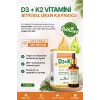 D3+K2 Vegan (Liken Kaynaklı) – %100 Bitkisel / 20 ml 1 ALANA 1 BEDAVA