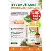 Zentravit Vegan D3+K2 (Liken Kaynaklı) / 20 ml %50 İNDİRİM