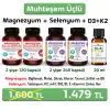 Muhteşem 3lü Sinerji Paketi: Magnezyum M-Complex + Selenyum S-Complex + Vegan D3K2