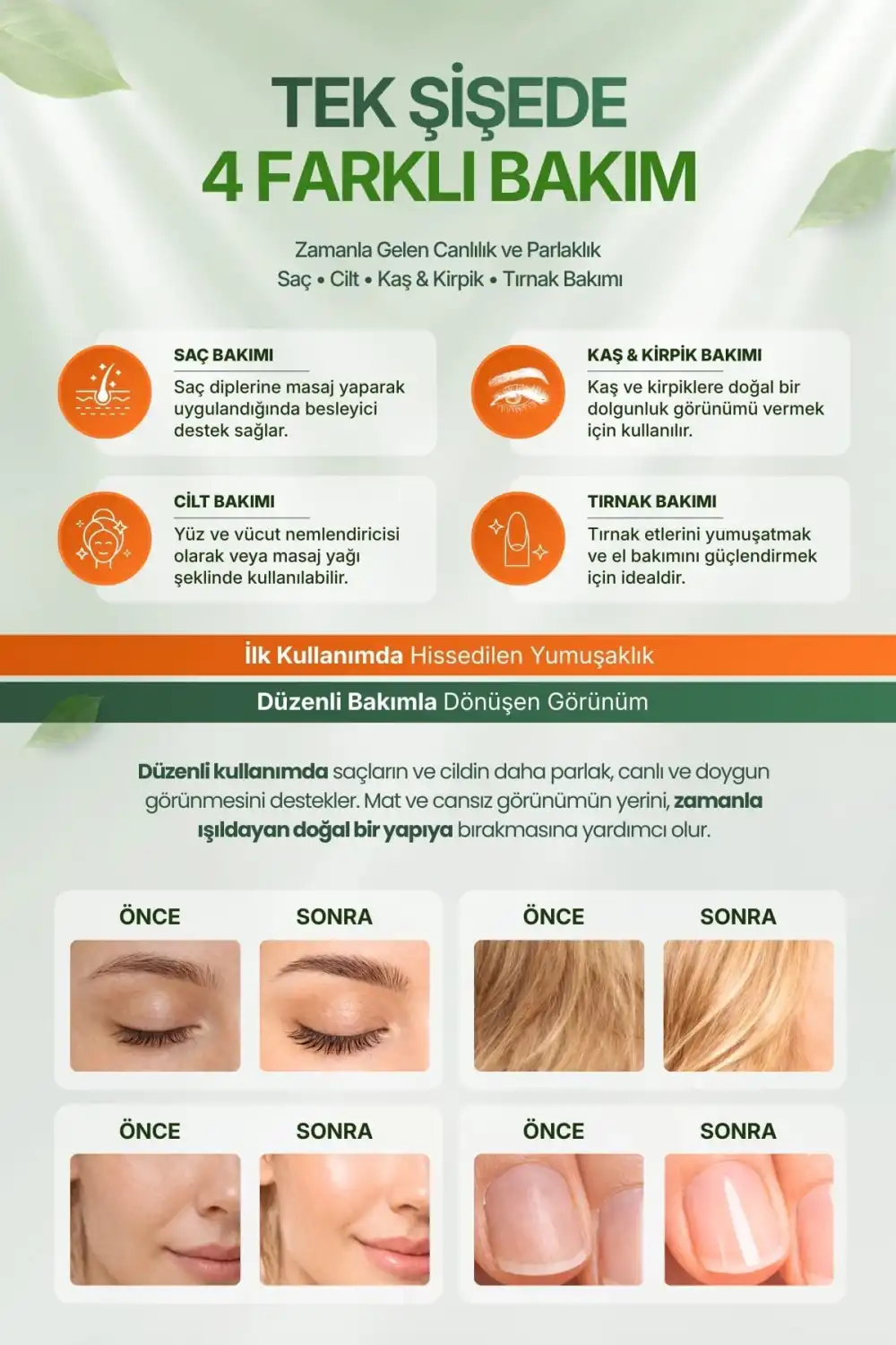 3’lü Sinerji Bakım Seti: Hint, Jojoba ve Akgünlük Yağı (%100 Saf & Soğuk Sıkım)