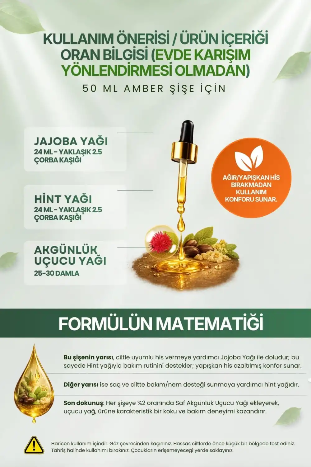 3’lü Sinerji Bakım Seti: Hint Yağı + Jojoba + Akgünlük (%100 Saf & Soğuk Sıkım)