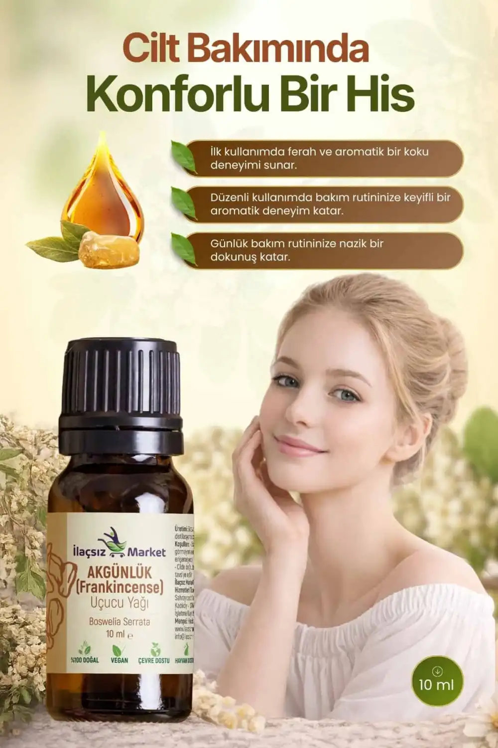 3’lü Sinerji Bakım Seti: Hint Yağı + Jojoba + Akgünlük (%100 Saf & Soğuk Sıkım)