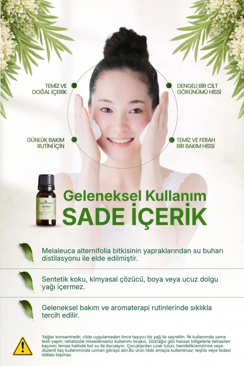 Çay Ağacı Yağı / 10 ml (Tıbbi)