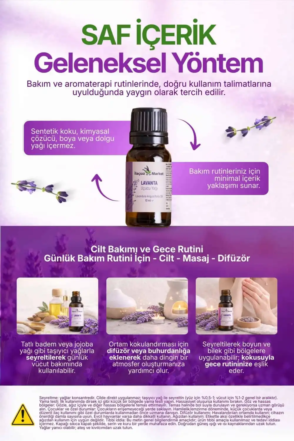 Lavanta Yağı (Angustofolia) / 10 ml (Tıbbi)