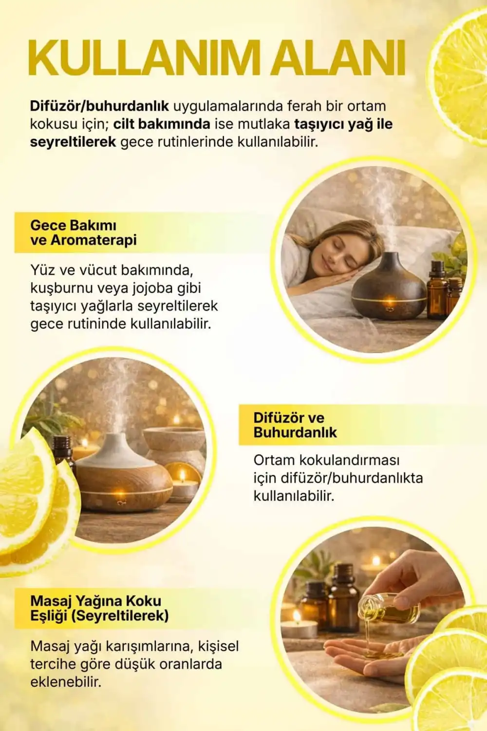 Limon Kabuğu Yağı / 10 ml (Tıbbi)