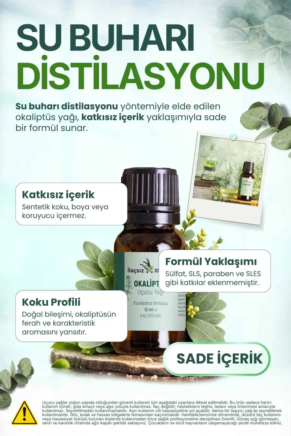 Okaliptüs Yağı / 10 ml (Tıbbi)