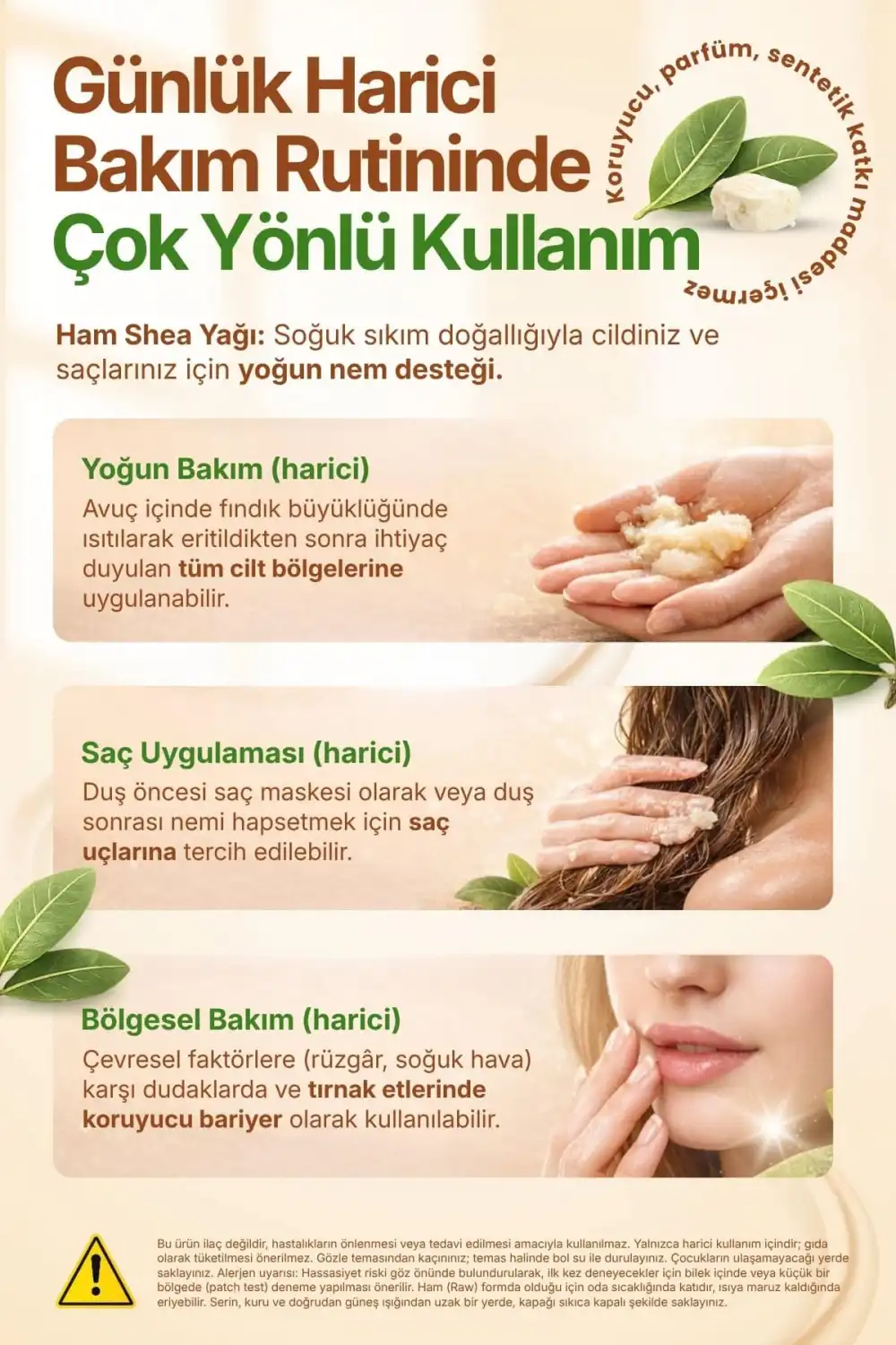 Shea Yağı / 50 ml (Raw)