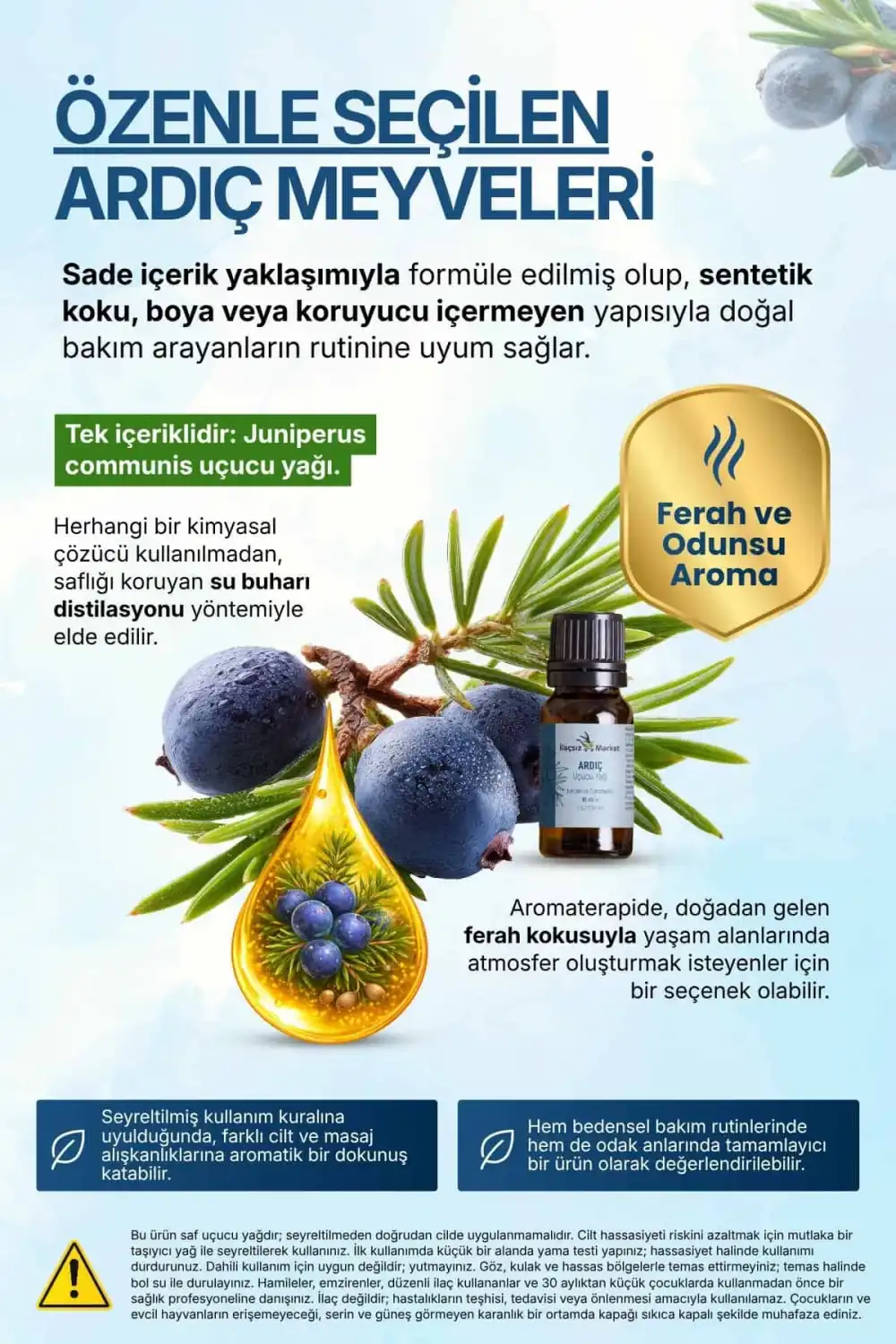 Ardıç Yağı / 10 ml (Tıbbi)
